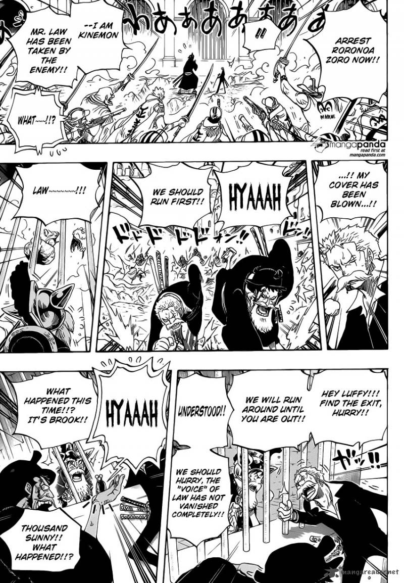 One Piece Chapter 730 - Page 12 in English
