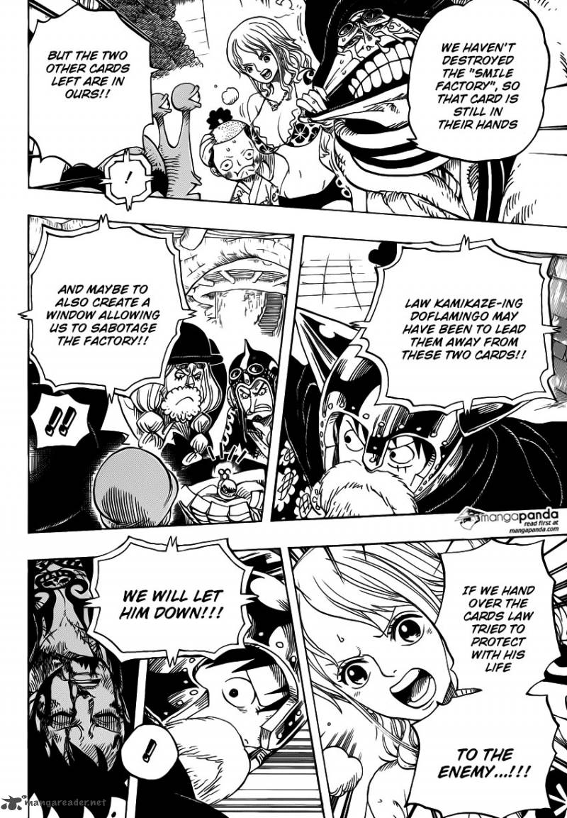 One Piece Chapter 730 - Page 16 in English