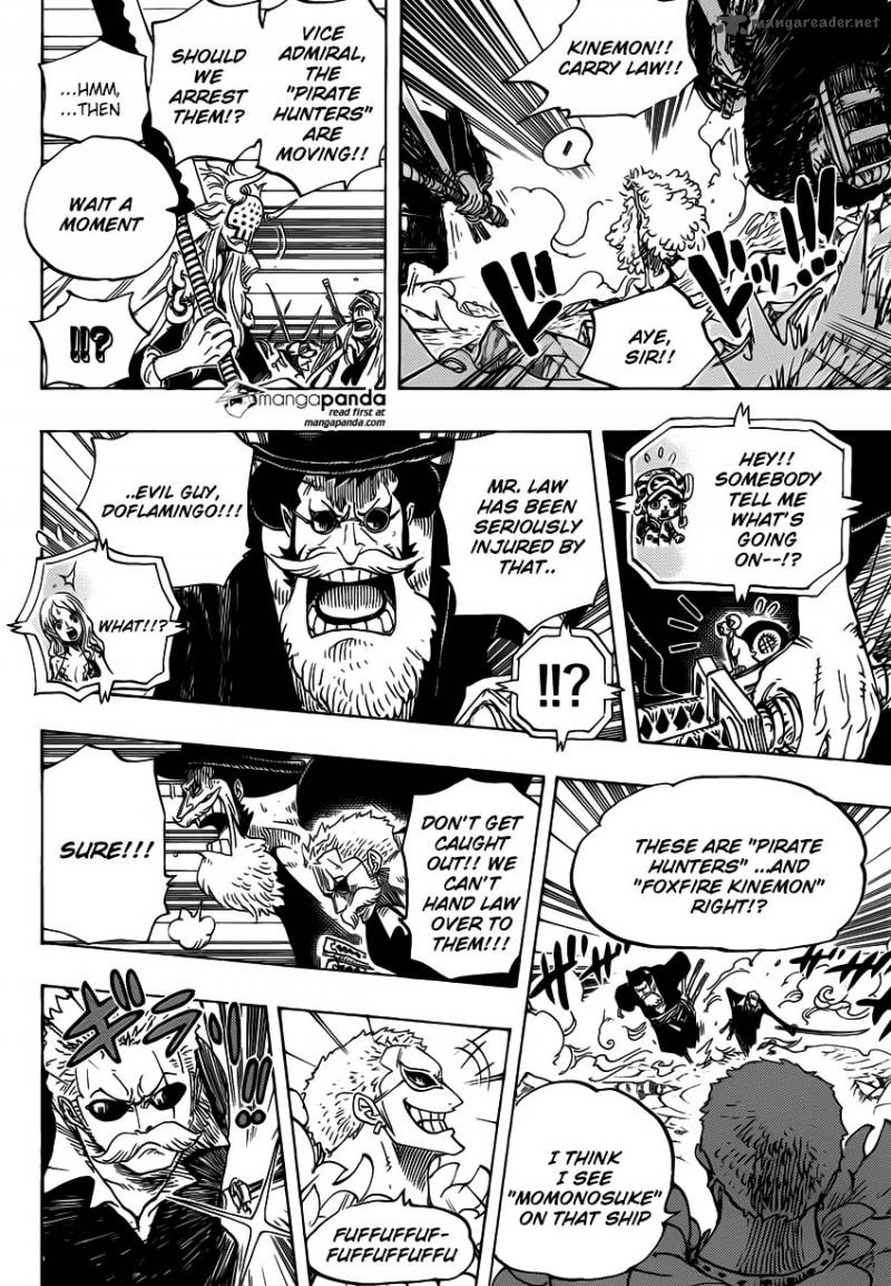 One Piece Chapter 730 - Page 5 in English