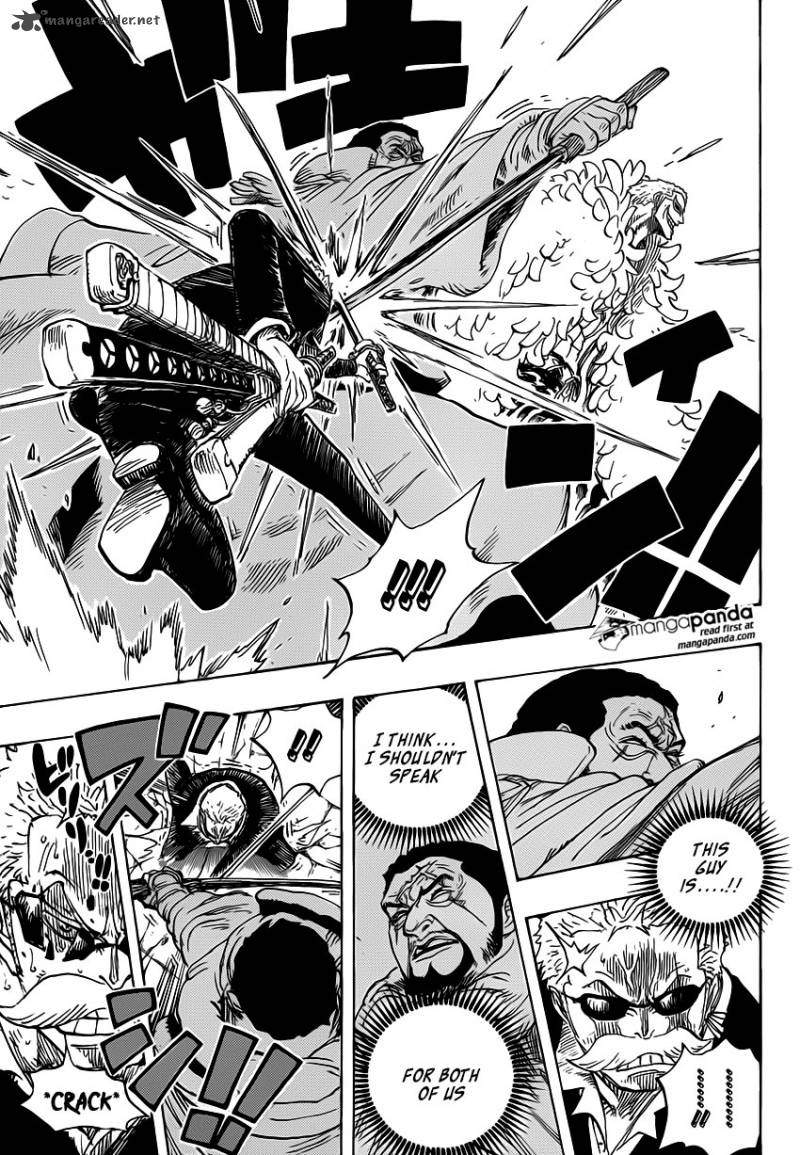 One Piece Chapter 730 - Page 6 in English