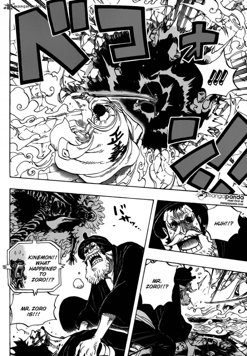 One Piece Chapter 730 - Page 7 in English