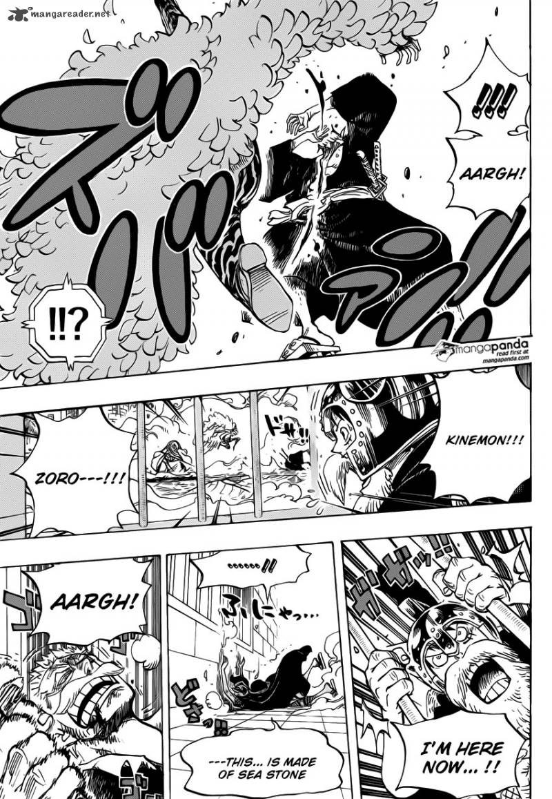 One Piece Chapter 730 - Page 8 in English