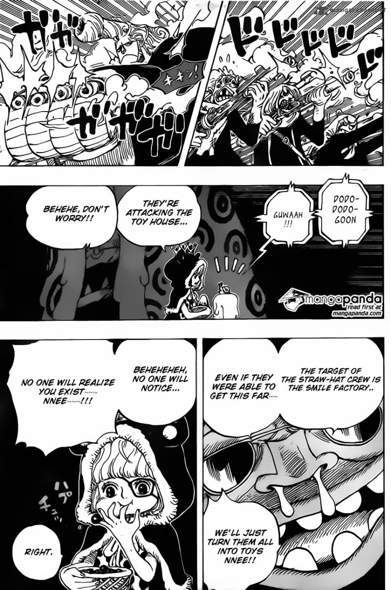 One Piece Chapter 732 - Page 13 in English
