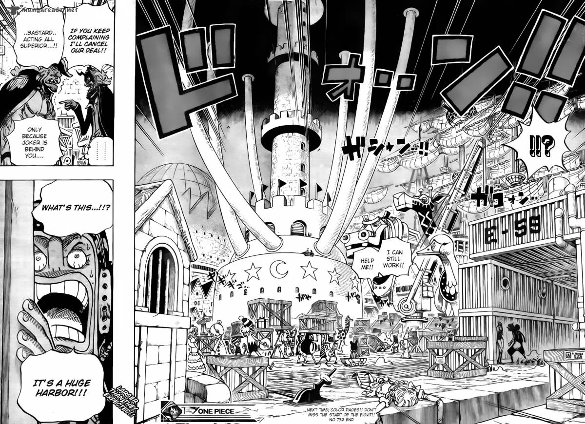 One Piece Chapter 732 - Page 19 in English