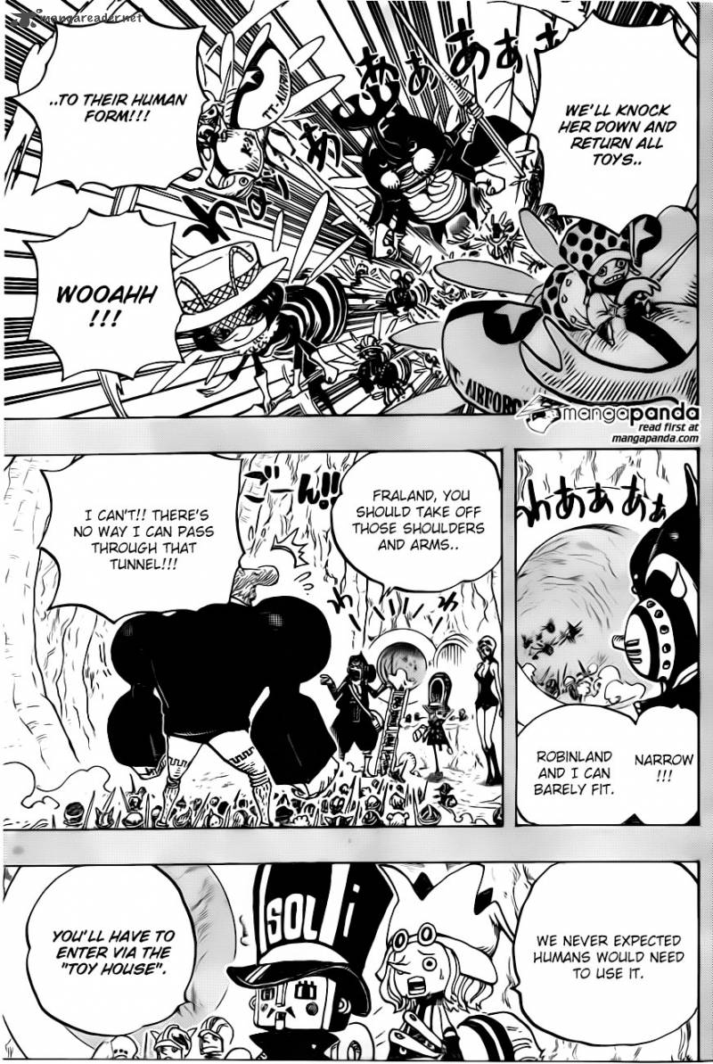 One Piece Chapter 732 - Page 5 in English