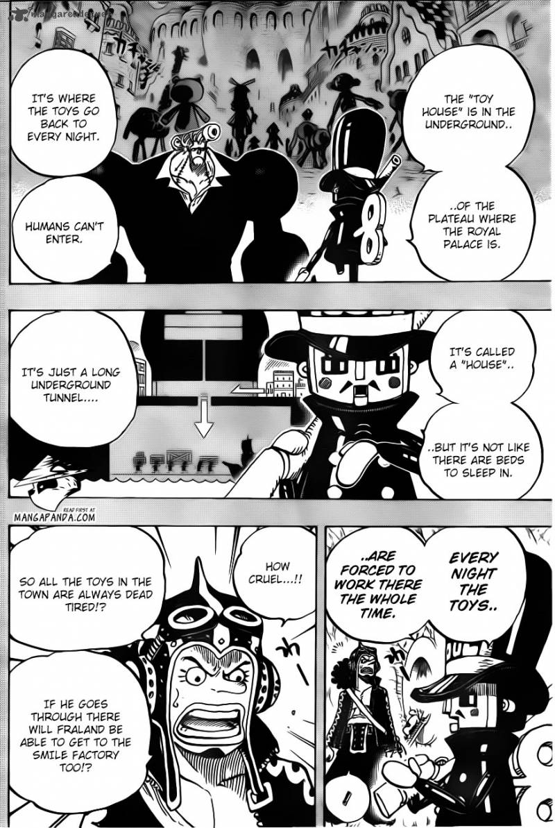 One Piece Chapter 732 - Page 6 in English
