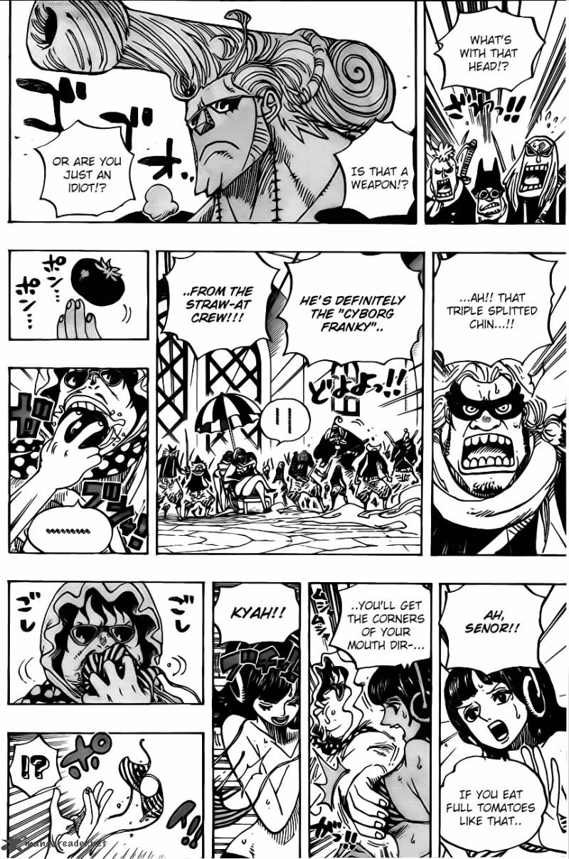 One Piece Chapter 732 - Page 8 in English