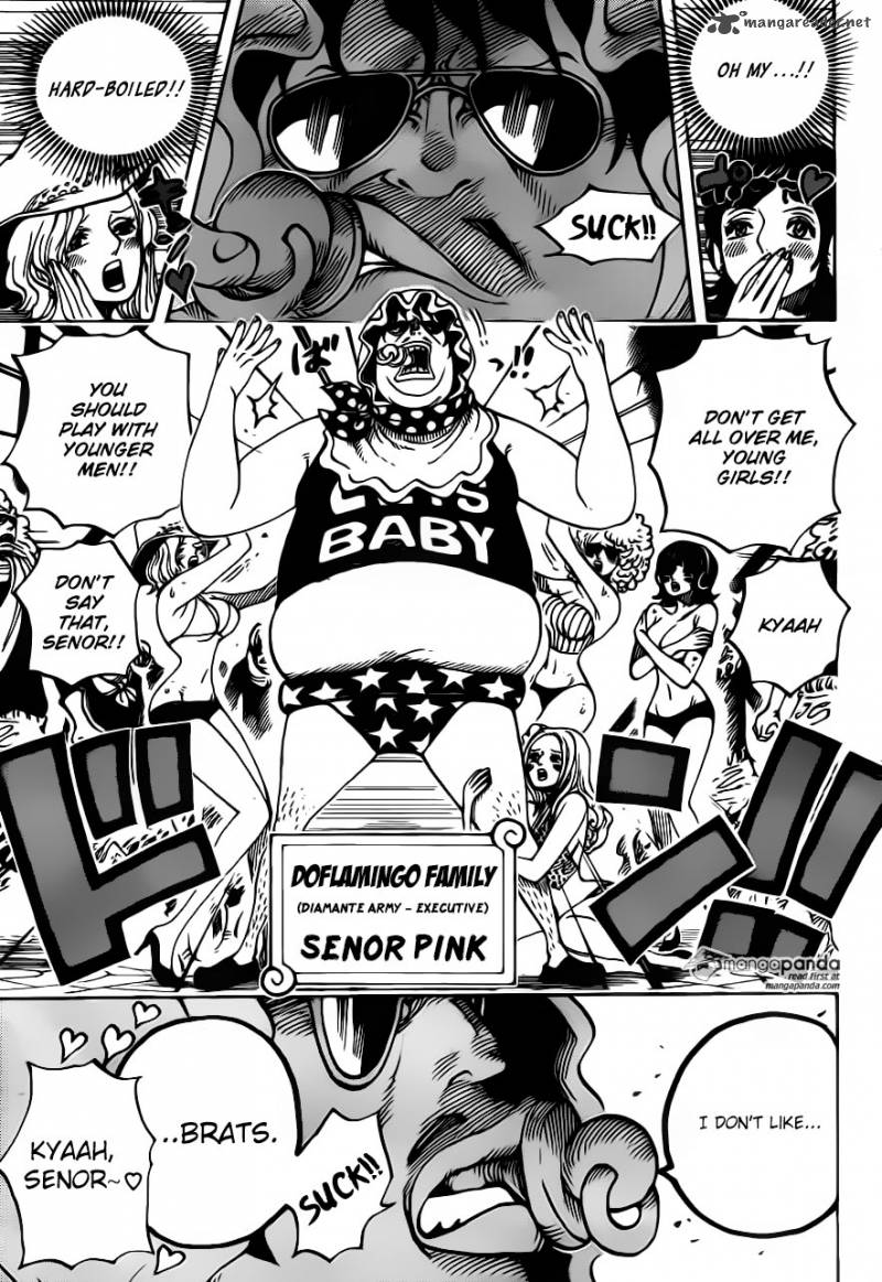 One Piece Chapter 732 - Page 9 in English