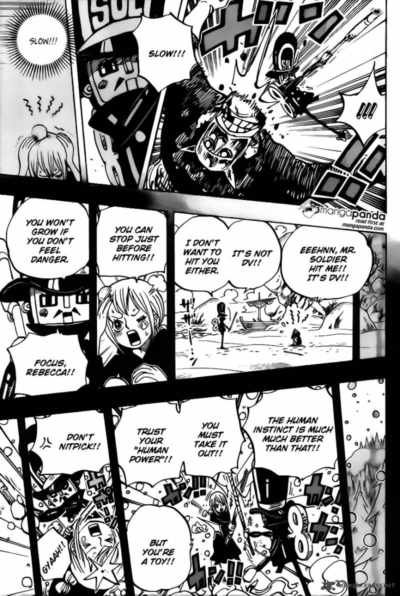 One Piece Chapter 733 - Page 14 in English