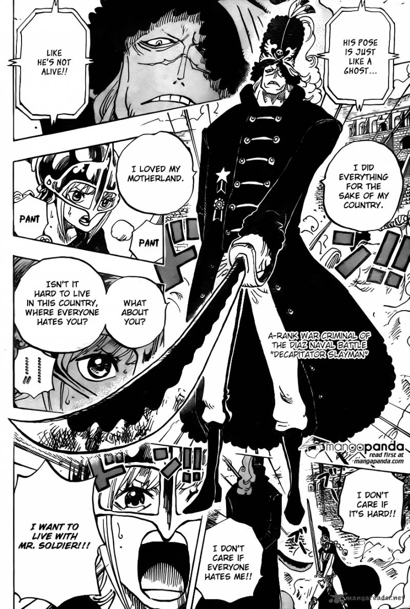 One Piece Chapter 733 - Page 3 in English