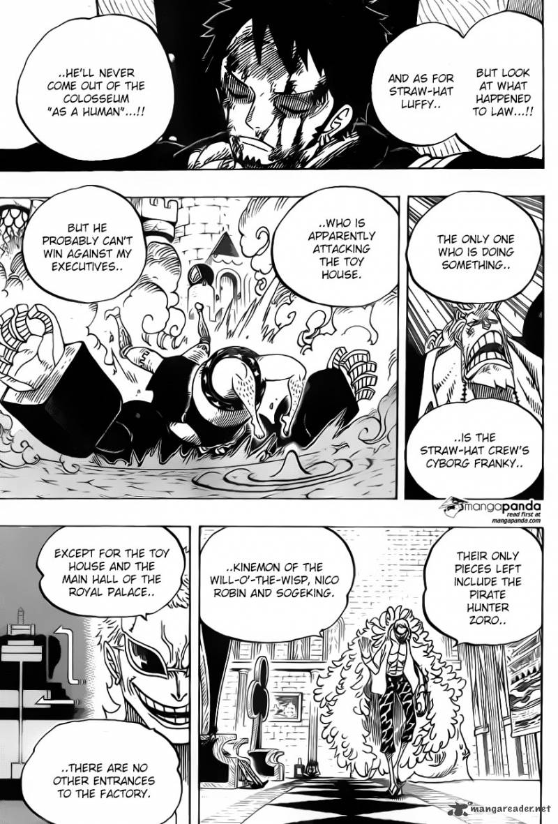 One Piece Chapter 734 - Page 18 in English