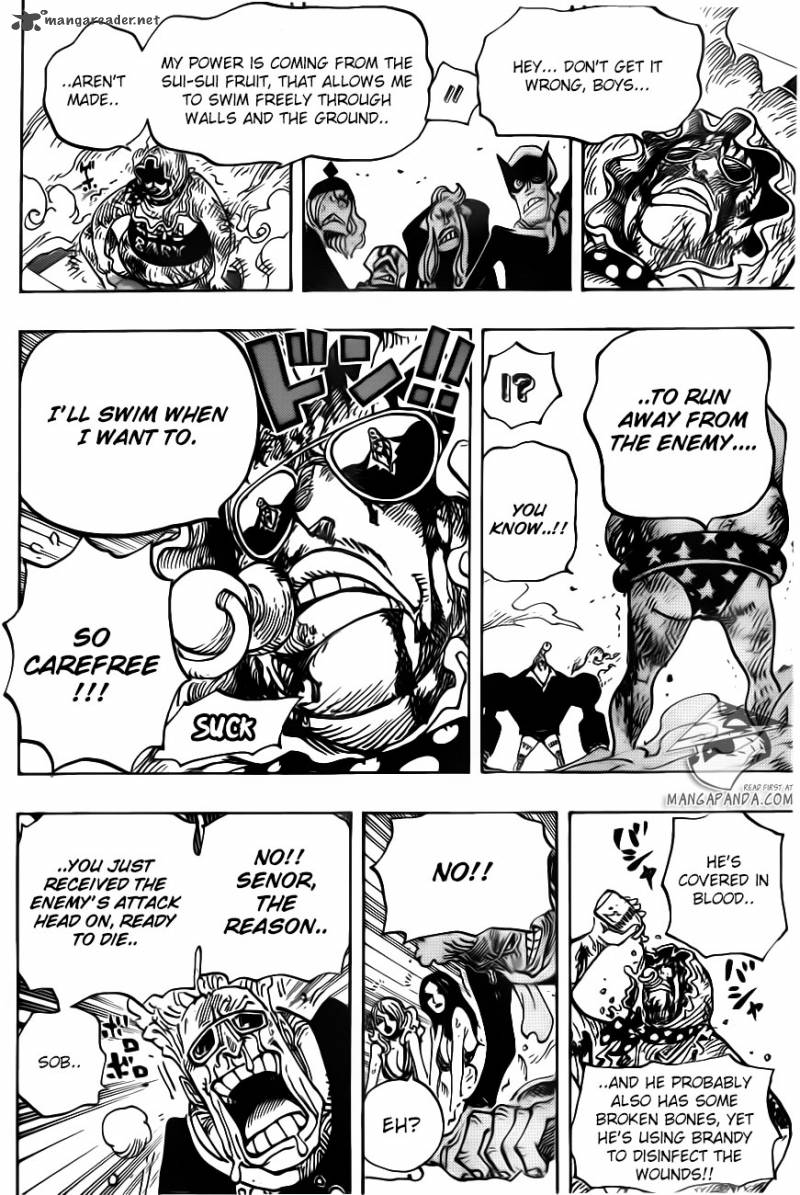One Piece Chapter 735 - Page 12 in English
