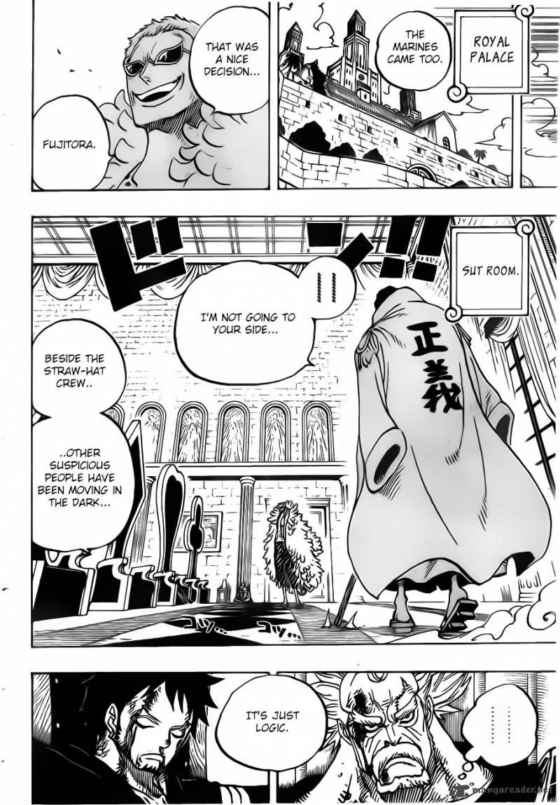 One Piece Chapter 735 - Page 16 in English