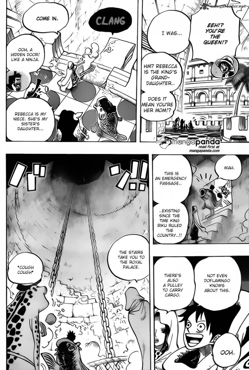 One Piece Chapter 735 - Page 8 in English