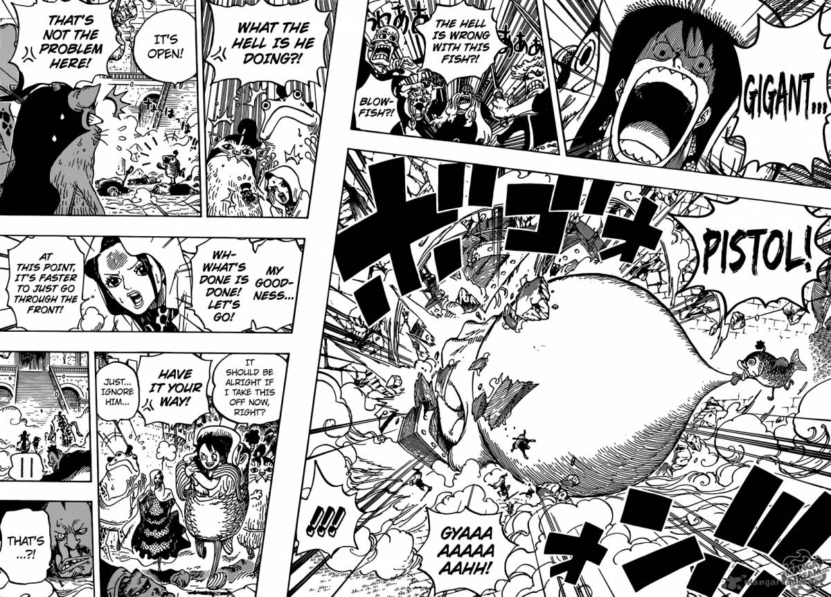 One Piece Chapter 736 - Page 13 in English