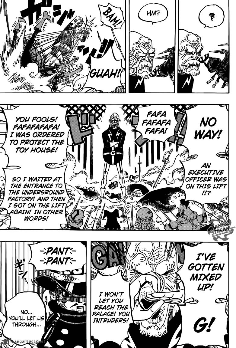 One Piece Chapter 736 - Page 17 in English