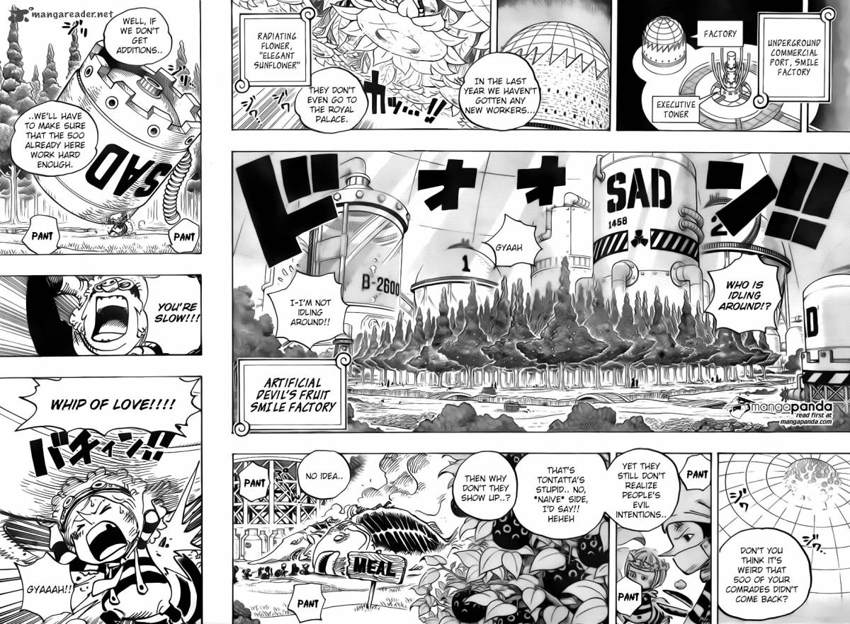 One Piece Chapter 738 - Page 6 in English