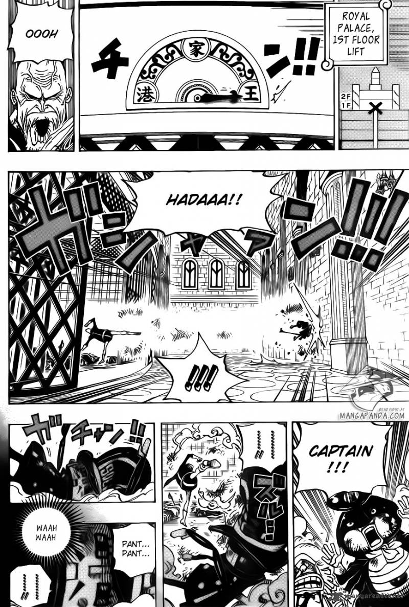 One Piece Chapter 739 - Page 10 in English