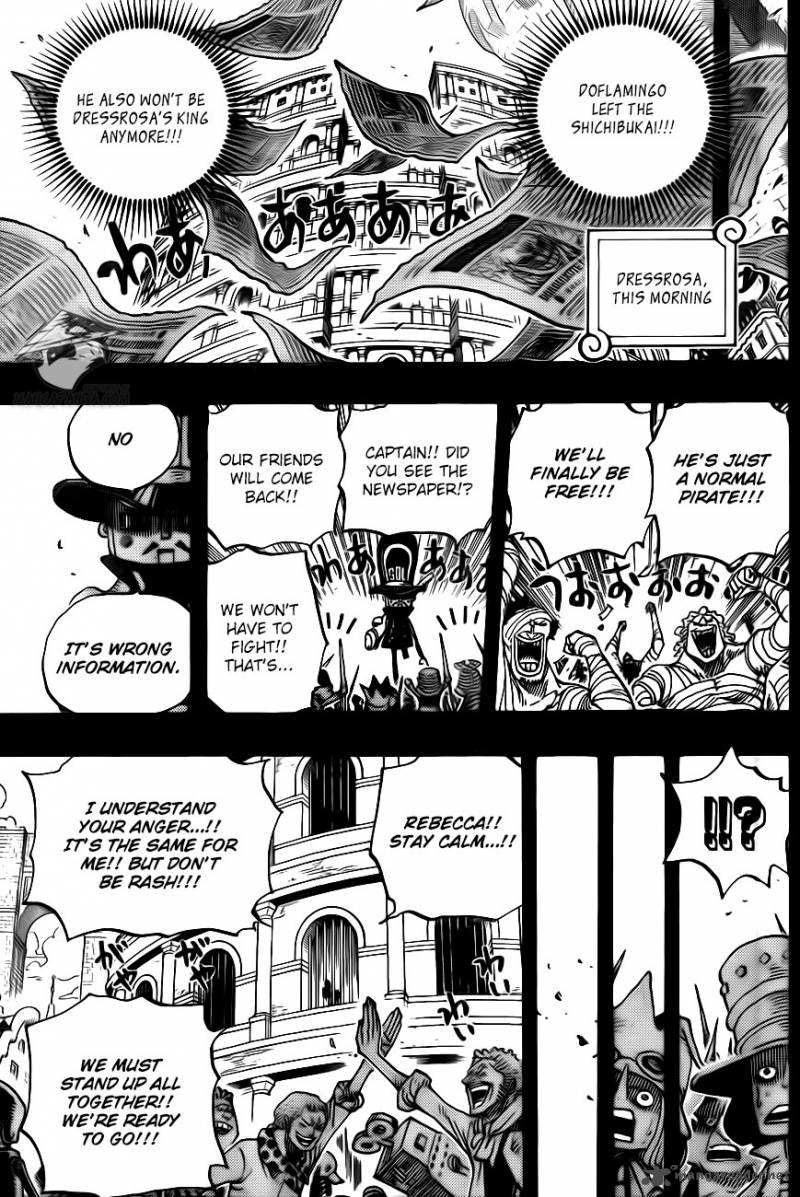 One Piece Chapter 739 - Page 11 in English