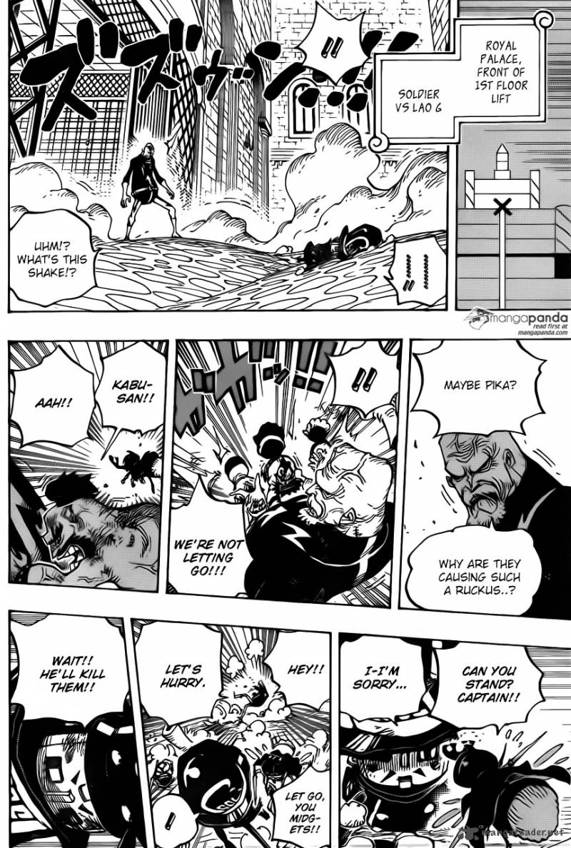 One Piece Chapter 739 - Page 18 in English