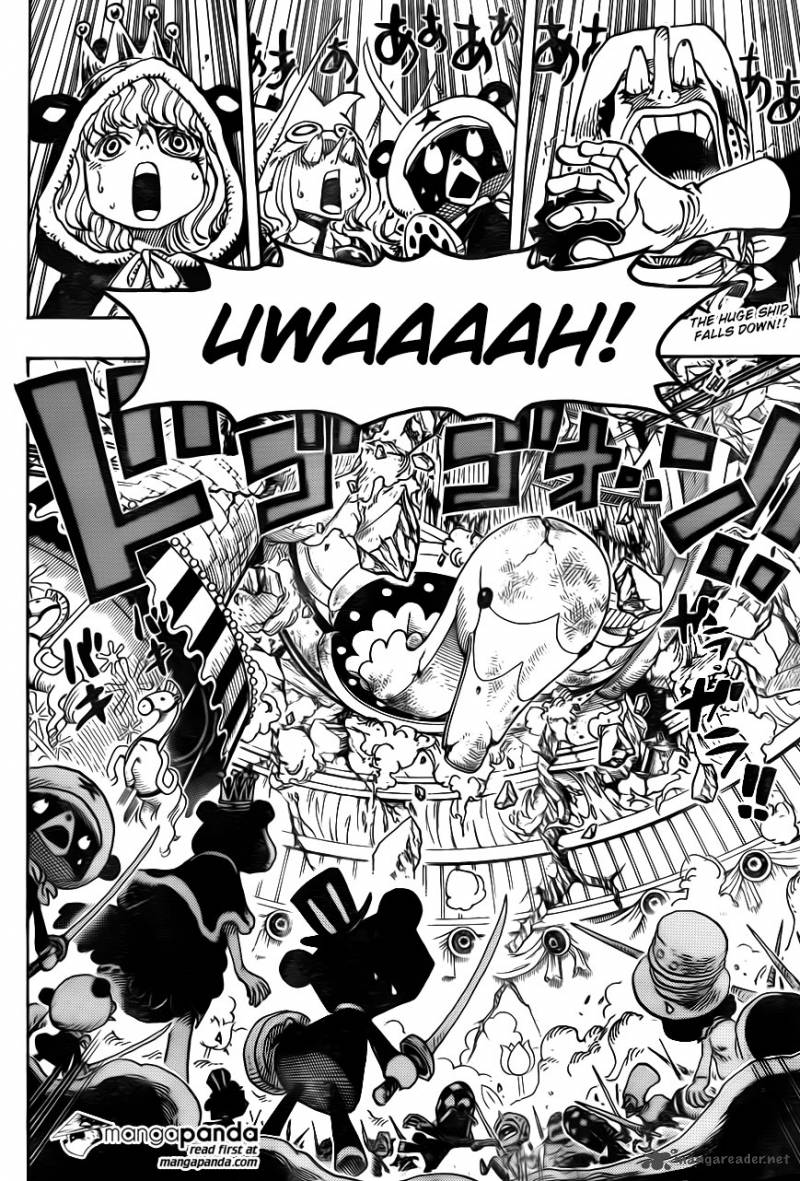 One Piece Chapter 739 - Page 4 in English