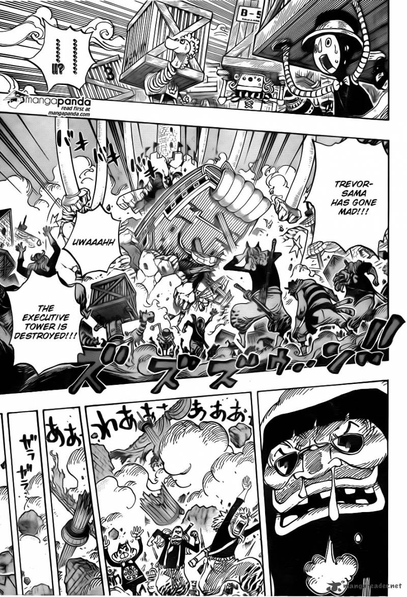 One Piece Chapter 739 - Page 5 in English