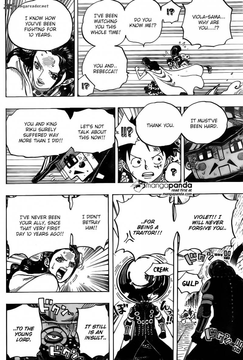 One Piece Chapter 740 - Page 12 in English