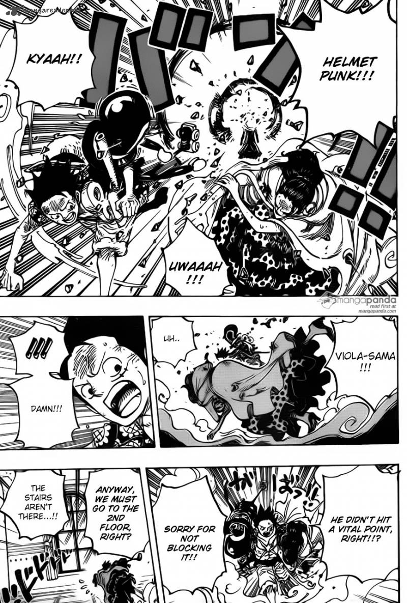 One Piece Chapter 740 - Page 13 in English