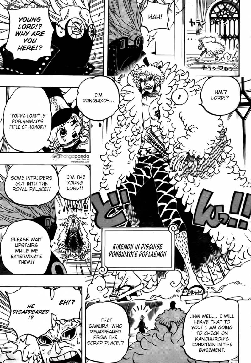 One Piece Chapter 740 - Page 15 in English
