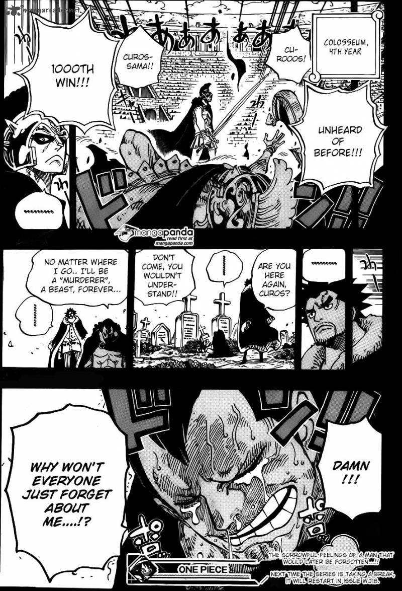 One Piece Chapter 741 - Page 18 in English