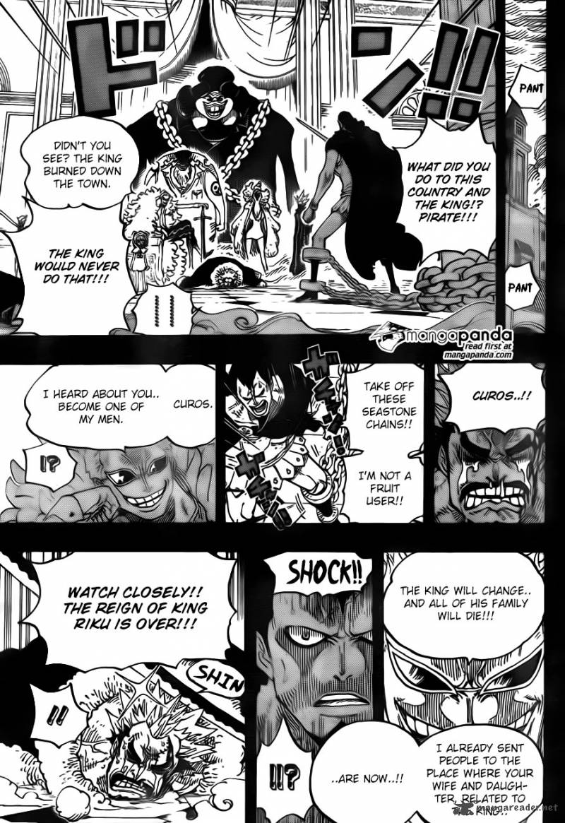 One Piece Chapter 742 - Page 11 in English