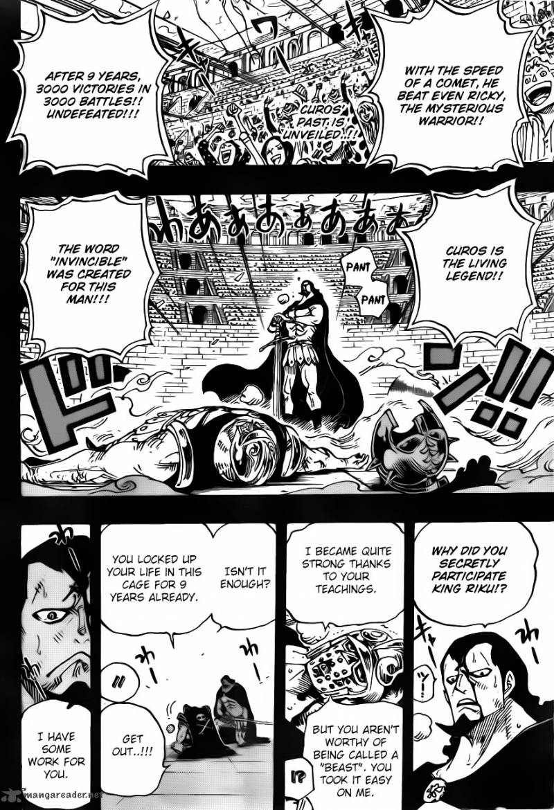 One Piece Chapter 742 - Page 4 in English