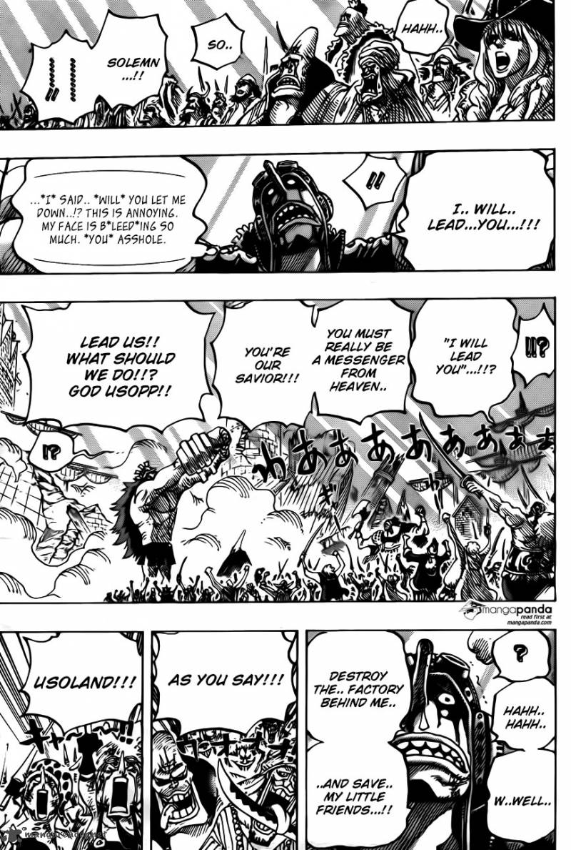 One Piece Chapter 744 - Page 12 in English