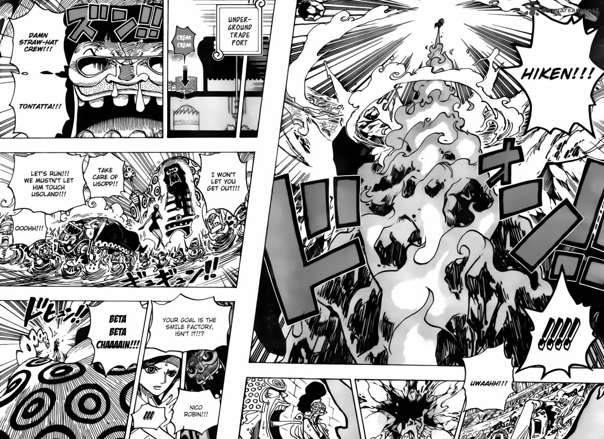 One Piece Chapter 744 - Page 8 in English
