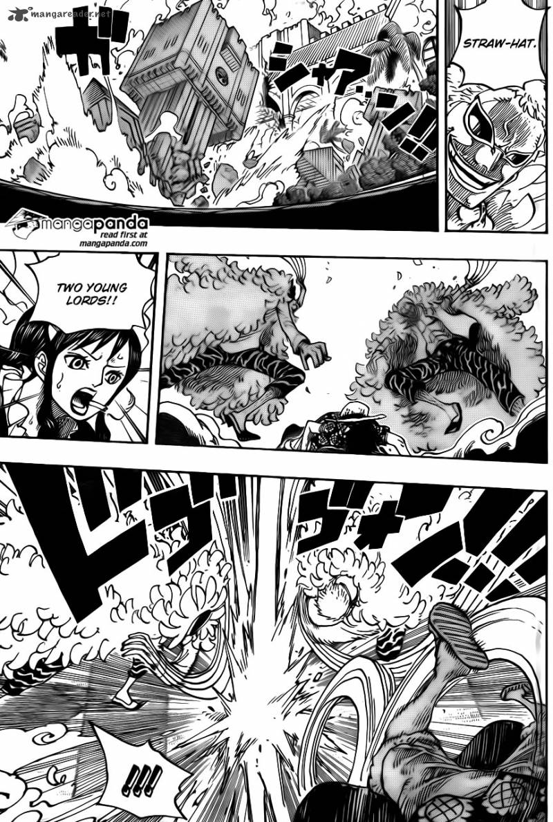 One Piece Chapter 745 - Page 6 in English