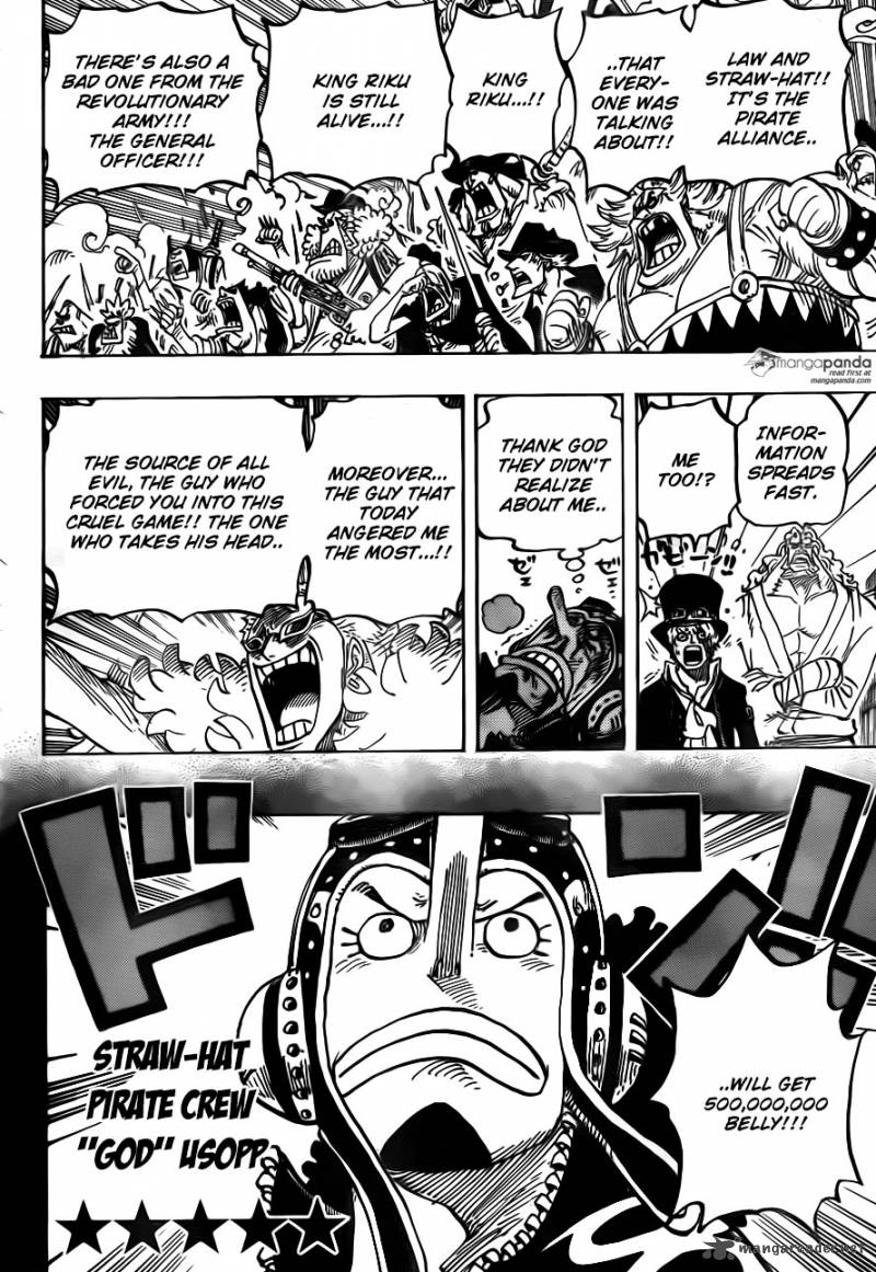 One Piece Chapter 746 - Page 11 in English