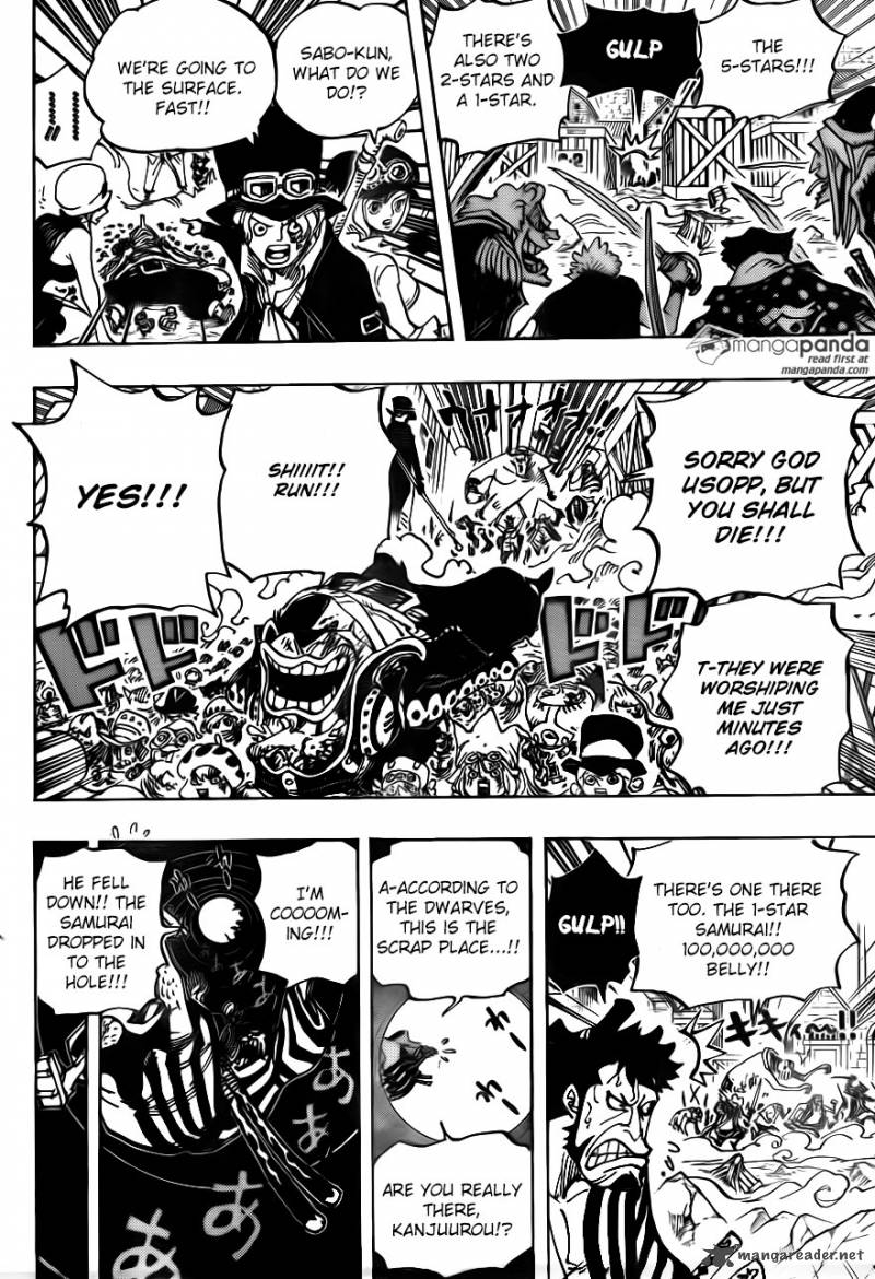 One Piece Chapter 746 - Page 13 in English
