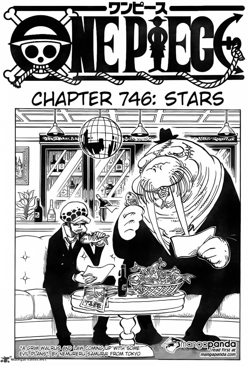 One Piece Chapter 746 - Page 3 in English