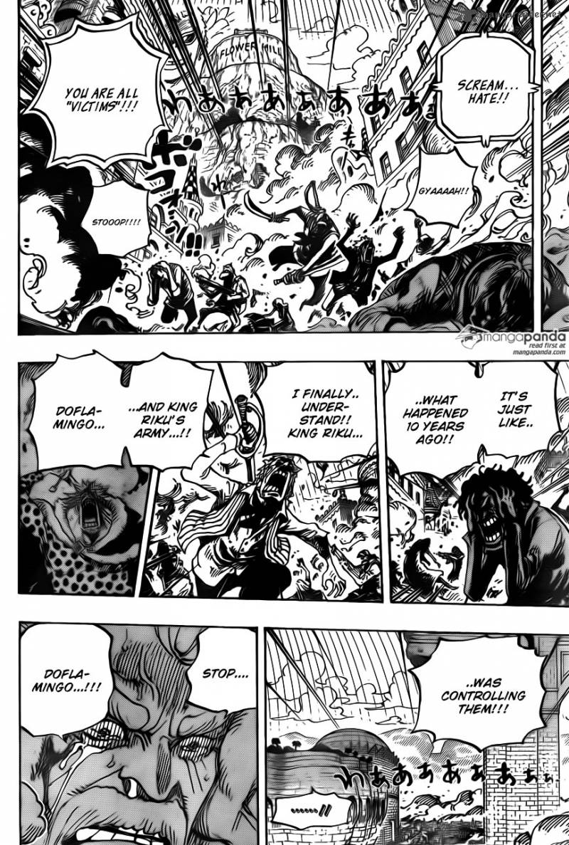 One Piece Chapter 746 - Page 8 in English