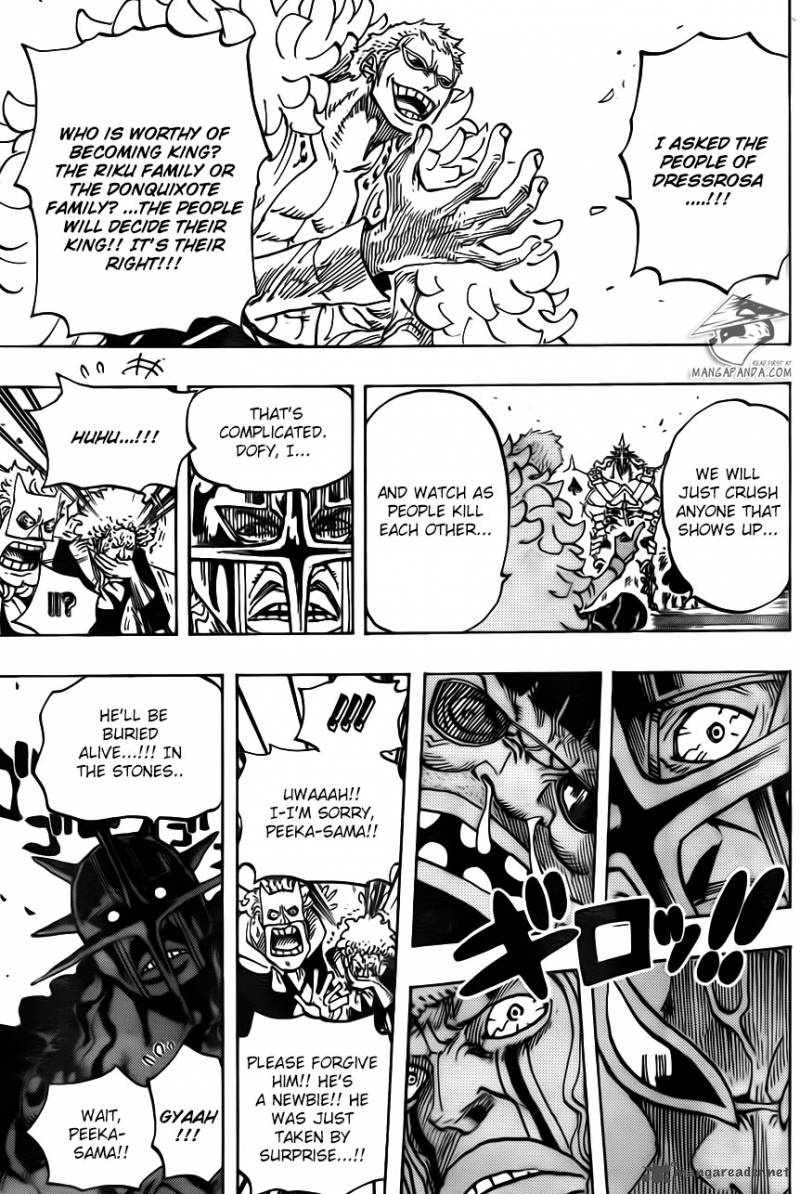 One Piece Chapter 747 - Page 10 in English