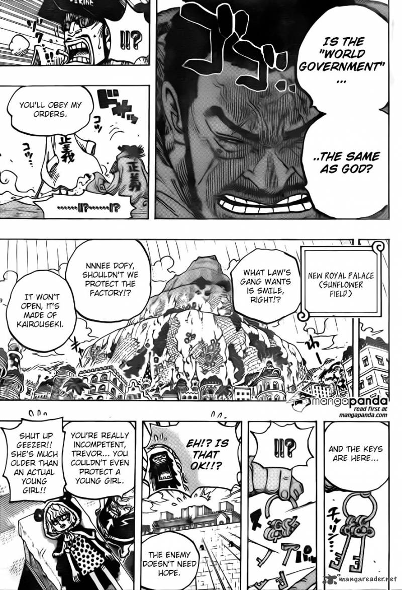 One Piece Chapter 747 - Page 7 in English