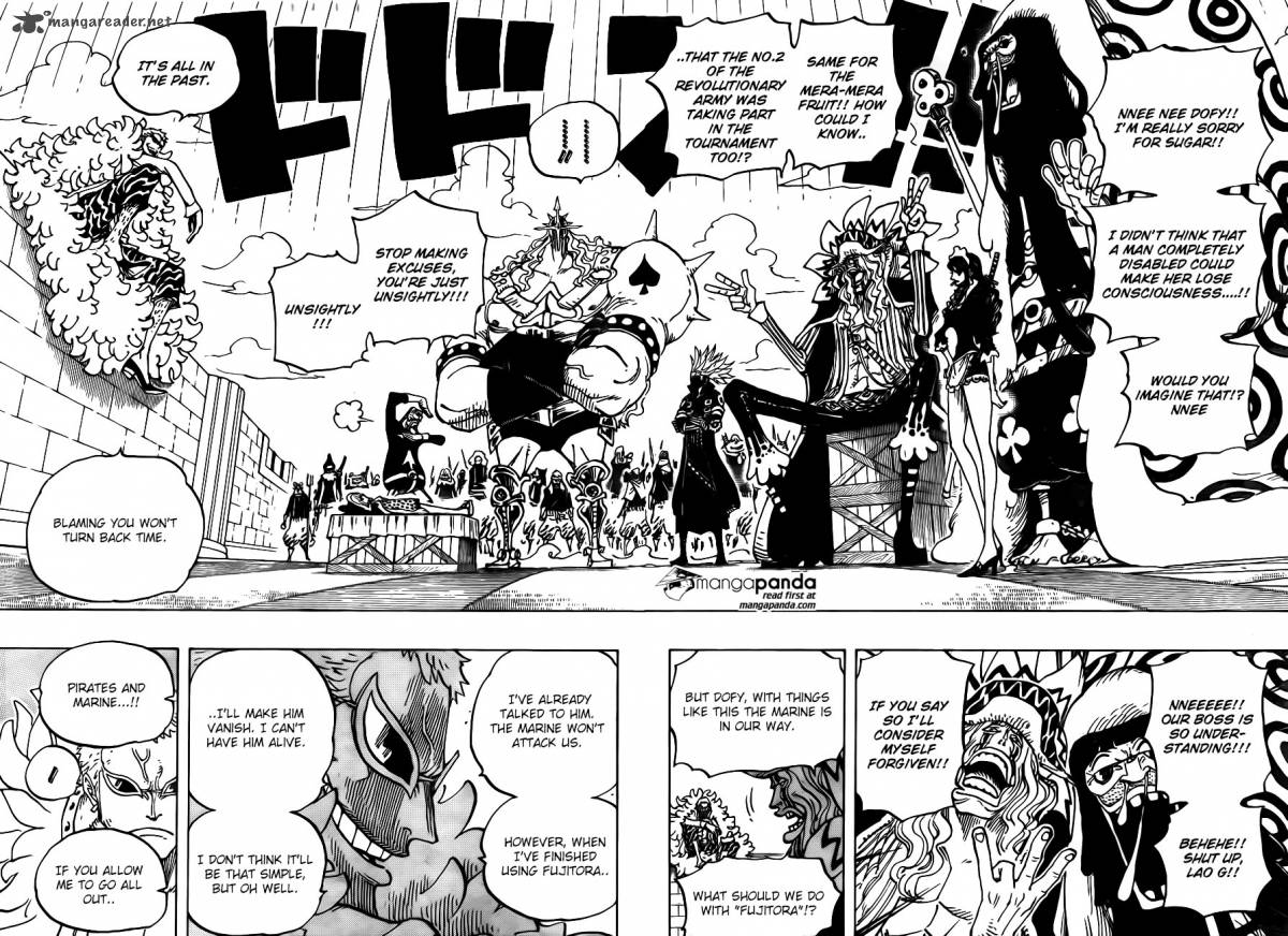 One Piece Chapter 747 - Page 8 in English