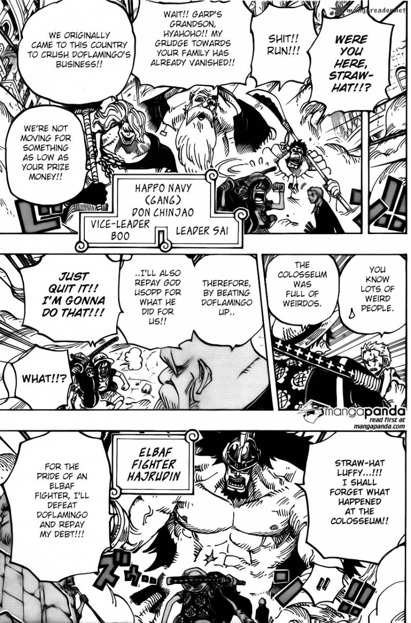 One Piece Chapter 748 - Page 10 in English