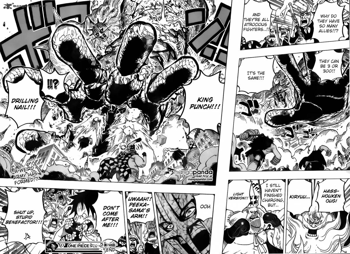One Piece Chapter 748 - Page 16 in English
