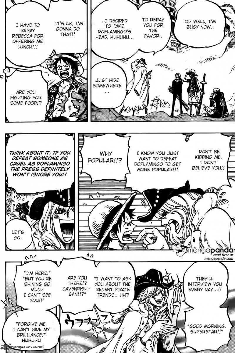 One Piece Chapter 748 - Page 9 in English