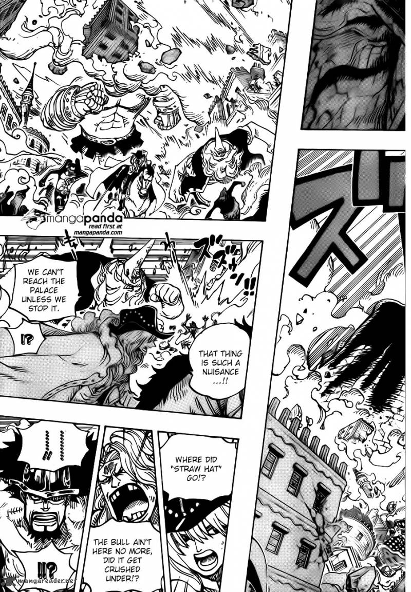 One Piece Chapter 749 - Page 6 in English