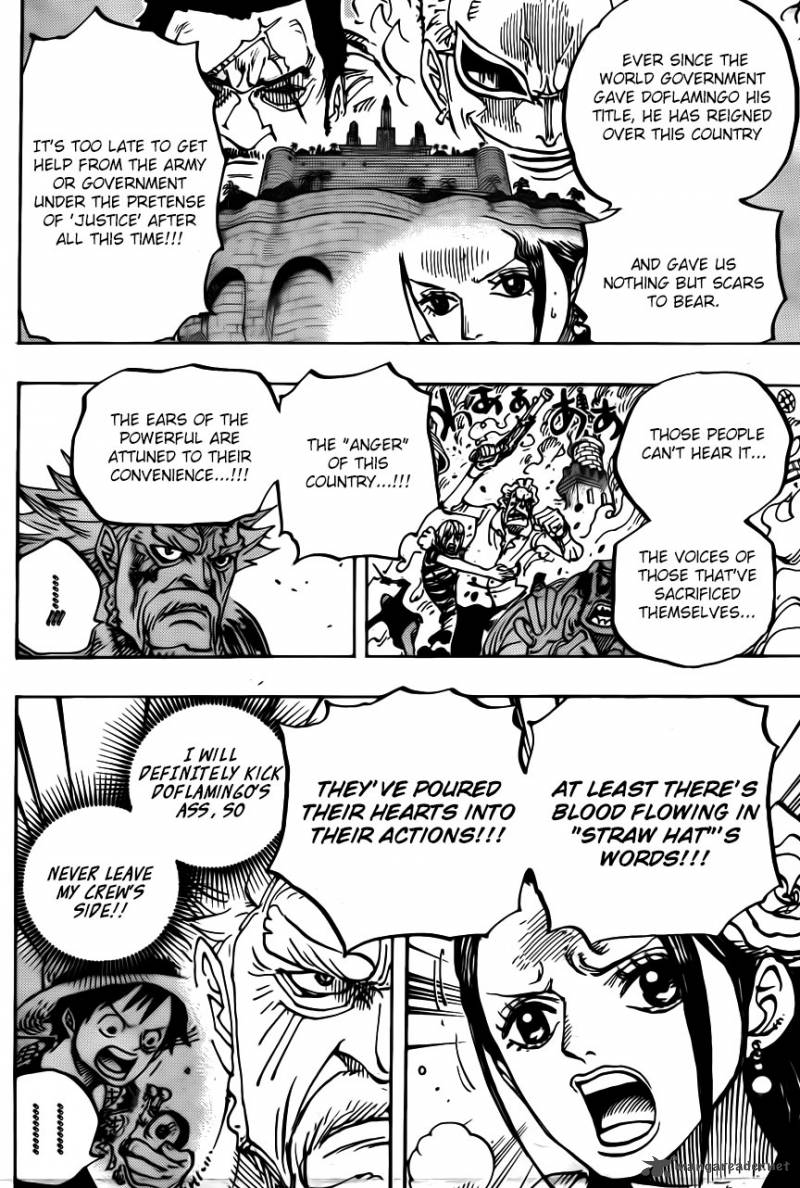 One Piece Chapter 750 - Page 9 in English