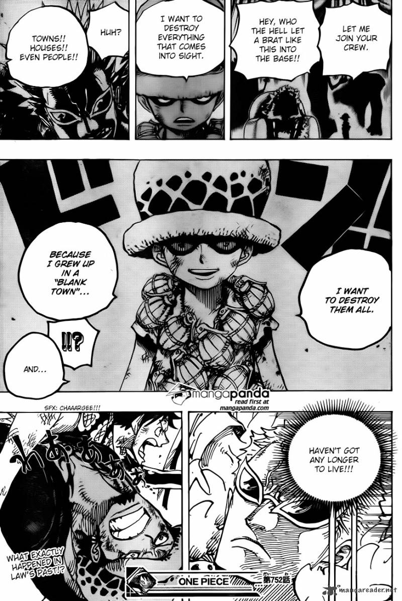 One Piece Chapter 752 - Page 19 in English