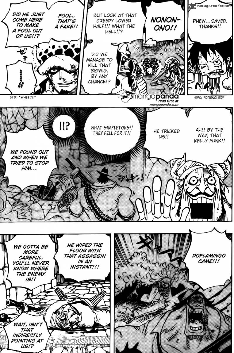 One Piece Chapter 752 - Page 9 in English