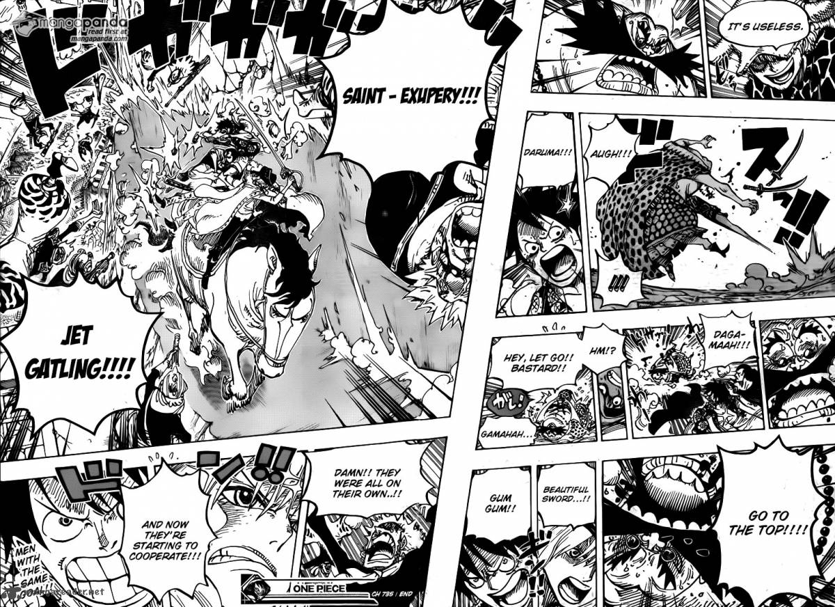 One Piece Chapter 753 - Page 17 in English